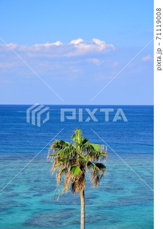 奄美大島　秋晴れの大浜海浜公園 71119008