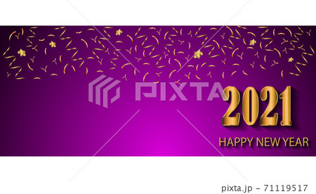 2021 Happy New Year background for your seasonal invitations, festive posters, greetings cards or cover. 2021 Happy New Year background for your seasonal invitations, festive posters, greetings cards or cover. 71119517