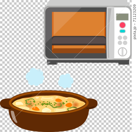 グラタンとオーブンレンジ 71123209