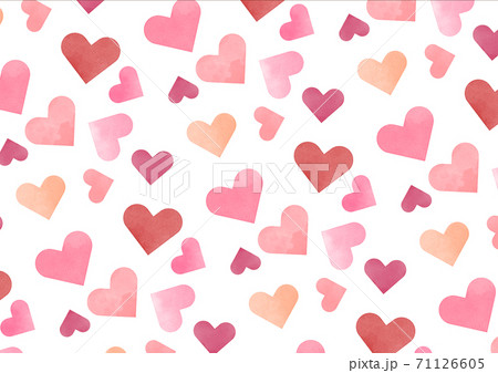 バレンタイン ハートの素材イラストのイラスト素材
