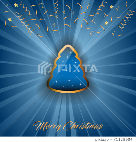 2021 Merry Christmas background for your seasonal invitations, festival posters, greetings cards.  71128904