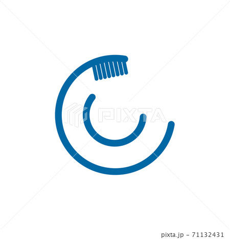 Tooth brush icon logo design template Tooth brush icon logo design template 71132431
