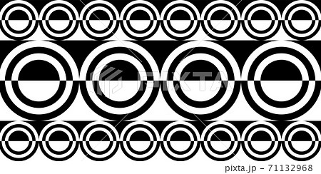 70年代 レトロモダンなシームレスパターン ベクターイラスト素材のイラスト素材