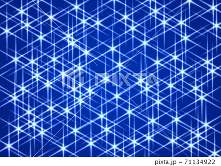背景素材 キラキラ背景 青 2 長方形のイラスト素材