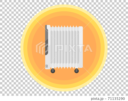 オイルヒーターのイラスト 71135290