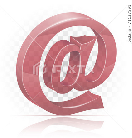 icon email mark sign graphic elements for design vector illustration 71137591