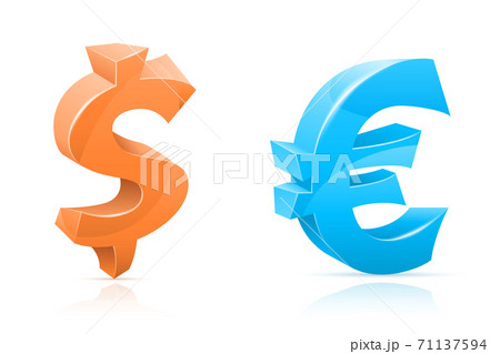 icon dollar and euro mark sign graphic elements for design vector illustration icon dollar and euro mark sign graphic elements for design vector illustration 71137594