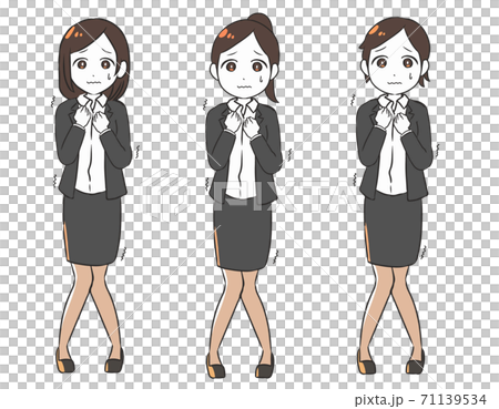 顫抖的OL裙襪 71139534