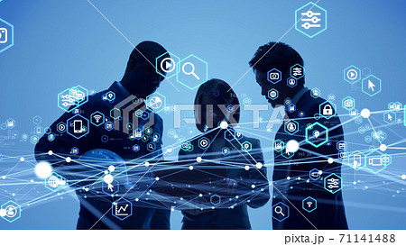ビジネスとネットワーク  71141488
