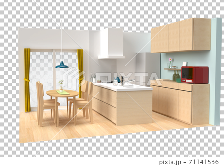 爽やかなダイニングキッチンで朝食をtypeB 爽やかなダイニングキッチンで朝食をtypeB 71141536