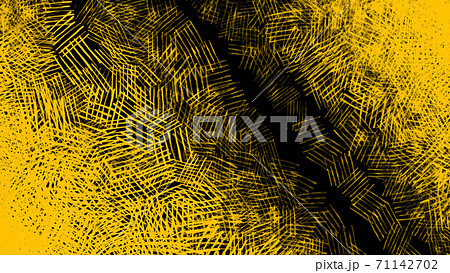 黄色と黒のシックな背景web素材のイラスト素材