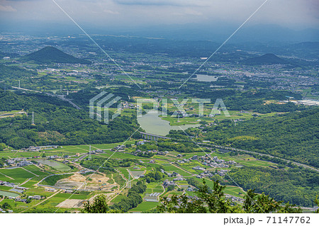 讃岐平野の写真素材