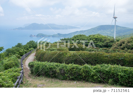 長門千畳敷から眺めた海岸の景色 71152561