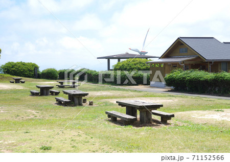 長門千畳敷のキャンプ場の景色 長門千畳敷のキャンプ場の景色 71152566