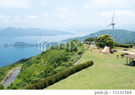 長門千畳敷から眺めた海岸の景色 長門千畳敷から眺めた海岸の景色 71152568