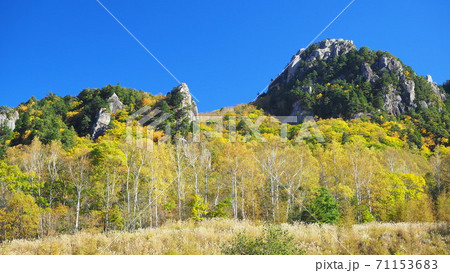 山梨県 瑞牆山 紅葉 10月 山梨県 瑞牆山 紅葉 10月 71153683