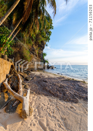 Sunset on Nosy Be island in Madagascar 71156203