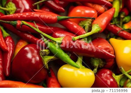 pattern bright vegetable chilli hot red red orange closeup pattern bright vegetable chilli hot red red orange closeup 71156996