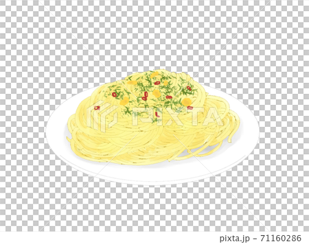 Pasta Illustration Peperoncino Spaghetti Stock Illustration