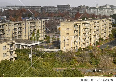 千里ニュータウン藤白台（大阪府吹田市）の府公社千里丘陵G団地 71160970