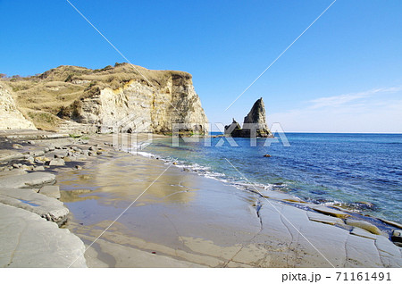 大波月海岸（千葉県御宿町） 71161491