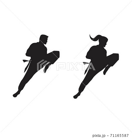 Taekwondo Vector icon design Taekwondo Vector icon design 71165587