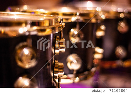 musical instruments: part of a drum set close up 71165864
