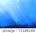 ペインティングであるイラストの海の中　 71166184