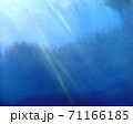 ペインティングであるイラストの海の中　 71166185