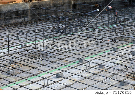 新築住宅の基礎工事 土間配筋 新築住宅の基礎工事 土間配筋 71170819