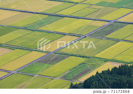 伐株山からの田園風景 伐株山からの田園風景 71172668