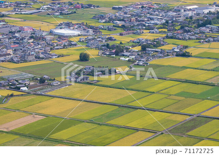 伐株山からの田園風景 伐株山からの田園風景 71172725