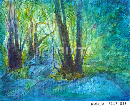 森の精霊のイラスト素材