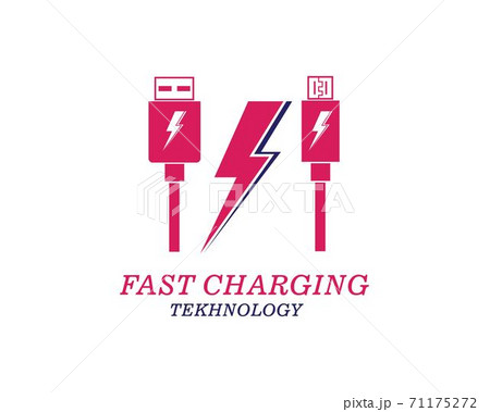 usb charging vector illustration 71175272