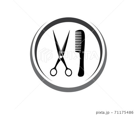 scissor icon logo vector illustration scissor icon logo vector illustration 71175486