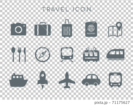 トラベルアイコン 71175627