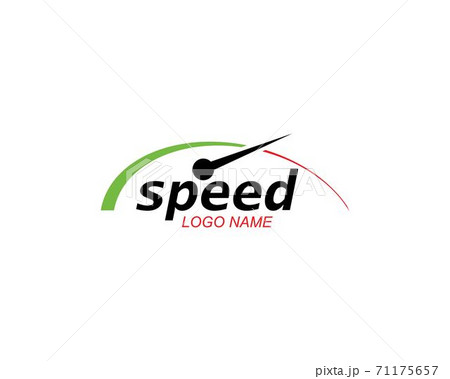 speed logo icon design illustration vector 71175657