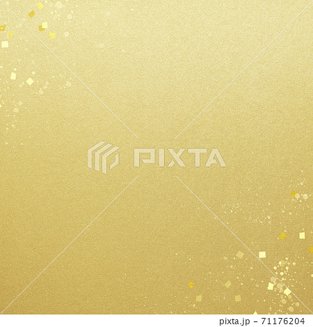 金箔と金粉のシンプルな背景 - 複数のバリエーションがあります 金箔と金粉のシンプルな背景 - 複数のバリエーションがあります 71176204