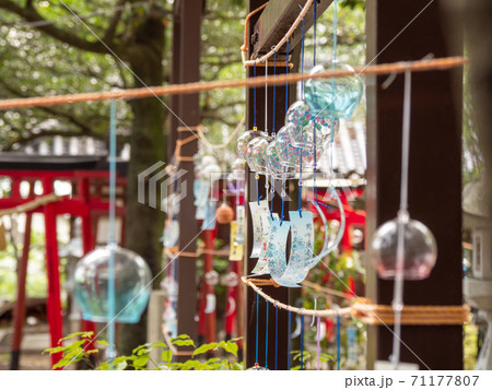 蜂田神社 鈴の宮神社 風鈴 71177807