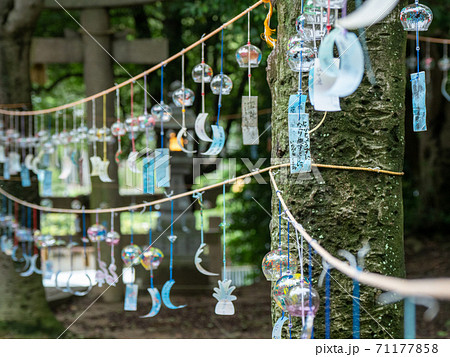 蜂田神社 鈴の宮神社 風鈴 蜂田神社 鈴の宮神社 風鈴 71177858