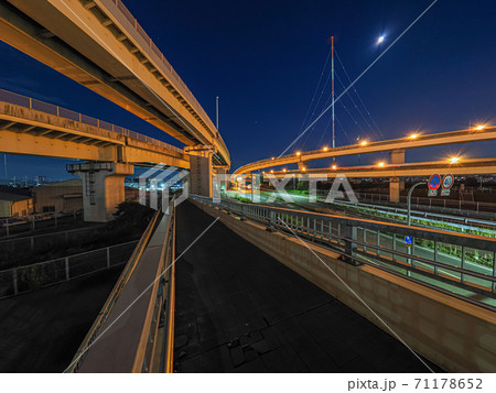 美原ジャンクションの写真素材