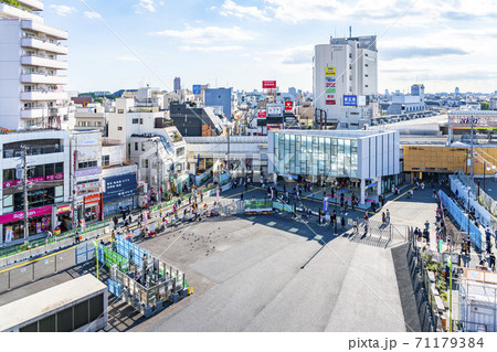 【東京都】俯瞰で見る下北沢の街並み 71179384