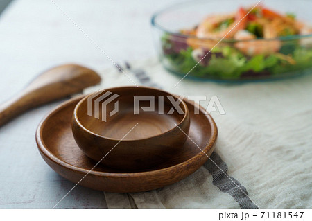 木製の食器　雑貨 71181547