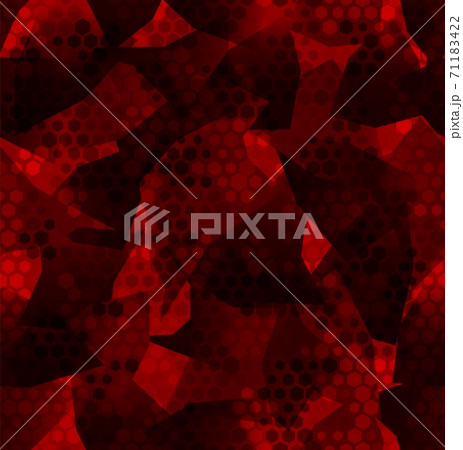 Texture of military futuristic camouflage seamless pattern vector illustration 71183422