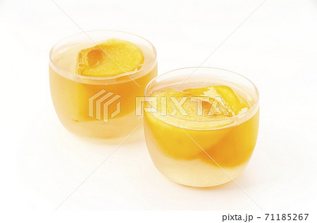 秋の実り柿ゼリー 秋の実り柿ゼリー 71185267