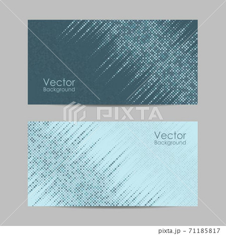 Set of banners with dots. Vector illustration 71185817