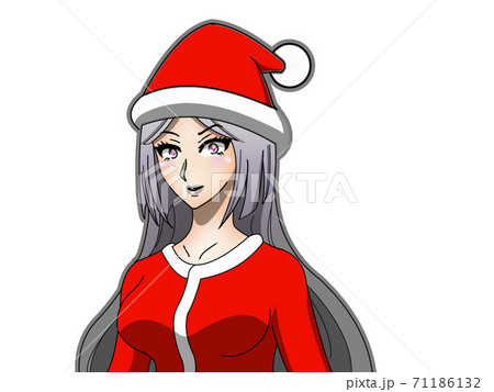 サンタクロースの女性 71186132