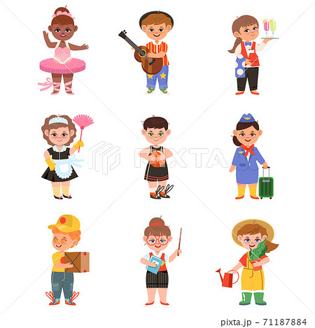 Cheerful children Cheerful children are chatting on their smartphone on ...