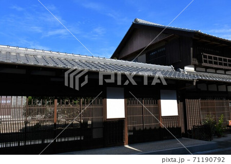 秋の東海道五十三次関宿　東海道関宿 71190792