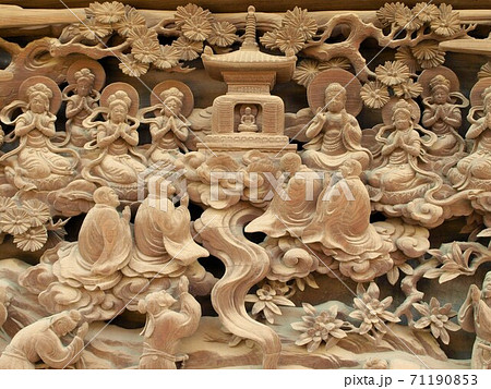 柴又帝釈天の彫刻ギャラリー 71190853